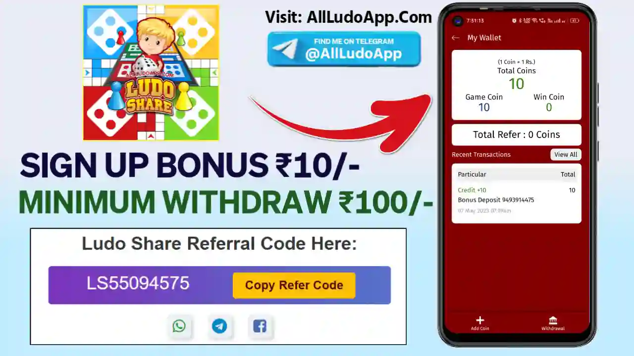 Ludo Share Apk Add Cash All Ludo App List 51 Bonus