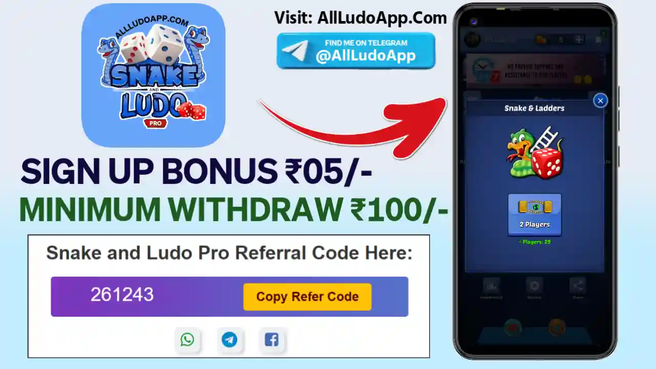 Snake And Ludo Pro App Snake Game All Ludo App List 51 Bonus